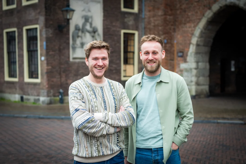 Heroyam founders Hans Drijver and Bart Dikkeschei